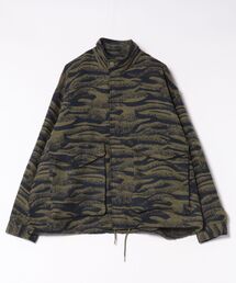 many men many mind（メニーメンメニーマインド）の「【SR】【it】【many men many mind】起毛カモフラージュ総柄ブルゾン（ミリタリージャケット）」
