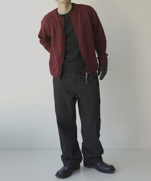 SIIIIDO(シド)の「MORROW WOOL CARDIGAN #1(カーディガン/ボレロ・メンズ・その他・1/2/3)」の4枚目の写真