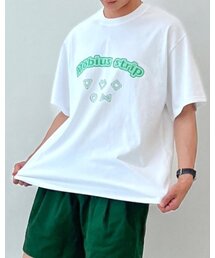 メビウスバンド 半袖Tシャツ [ホワイト]