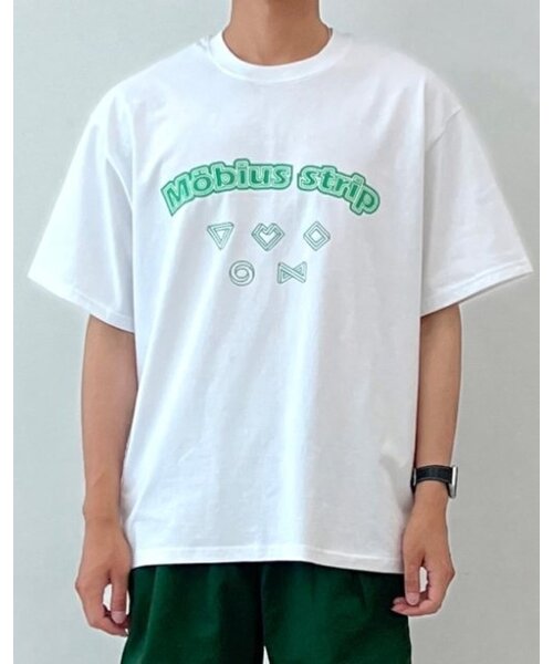 THESTORI（ザ・ストリ）の「メビウスバンド 半袖Tシャツ [ホワイト]（Tシャツ/カットソー・メンズ・その他・1/2）」の4枚目の写真