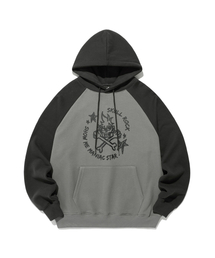 SKULL ROCK HOODIE_CHARCOAL(NG2EFUM426A)