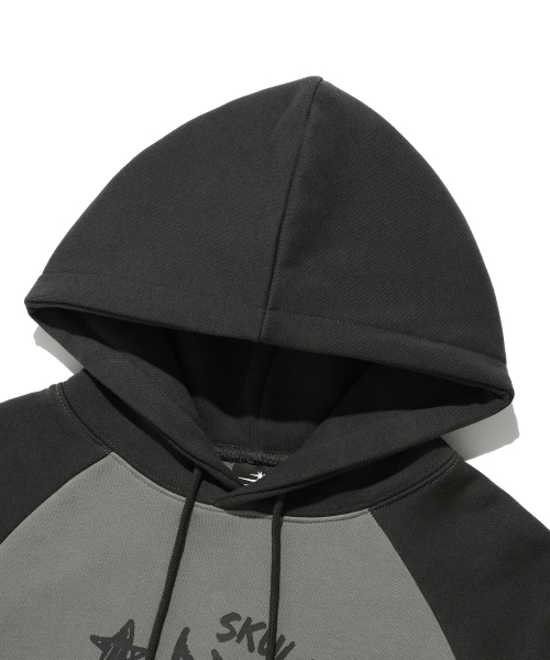 NICE GHOST CLUB(ナイスゴーストクラブ)の「SKULL ROCK HOODIE_CHARCOAL(NG2EFUM426A)(パーカー・レディース・その他・S/L/M)」の3枚目の写真