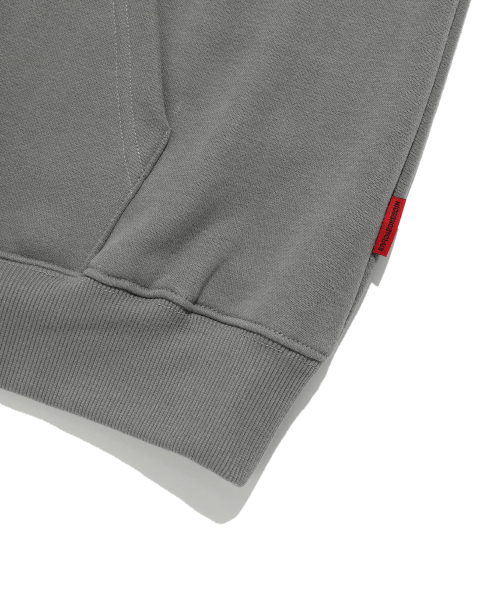 NICE GHOST CLUB(ナイスゴーストクラブ)の「SKULL ROCK HOODIE_CHARCOAL(NG2EFUM426A)(パーカー・レディース・その他・S/L/M)」の6枚目の写真