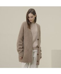 Suri Alpaca Heavy Cardigan _Beige