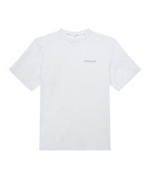 ANTOMARS（アントゥマーズ）の「マスマティックスロゴパッチTシャツ メンズ - ホワイト（Tシャツ/カットソー）」