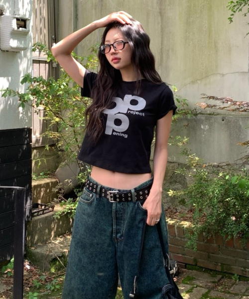 Opening Project（オープニングプロジェクト）の「W OPP Logo T Shirt - Black（Tシャツ/カットソー・レディース・その他・M/S）」の7枚目の写真
