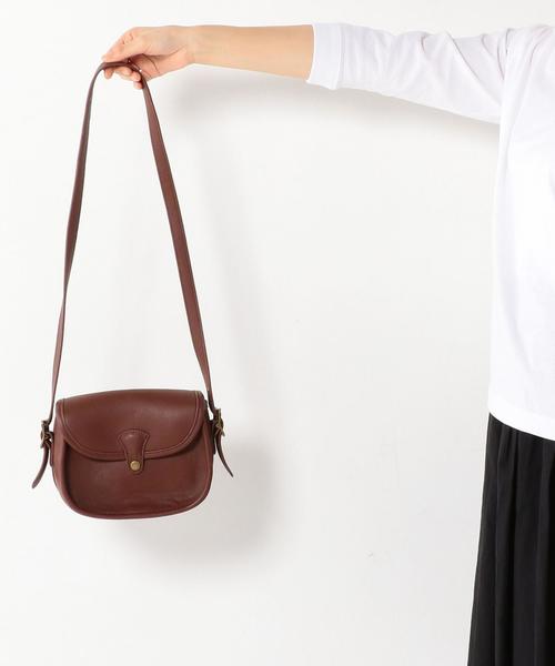 coen（コーエン）の「フラップショルダーバッグ（ショルダーバッグ・レディース・オフホワイト/ブラック/ブラウン/ダークブラウン・FREE）」の3枚目の写真