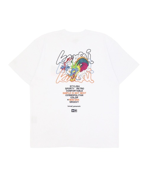 NEW ERA(ニューエラ)の「ニューエラ 半袖Tシャツ 山本寛斎コラボ(Tシャツ/カットソー・メンズ・ブラック/ホワイト・XXL/XL/L/M/S)」の12枚目の写真