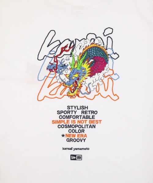 NEW ERA(ニューエラ)の「ニューエラ 半袖Tシャツ 山本寛斎コラボ(Tシャツ/カットソー・メンズ・ブラック/ホワイト・XXL/XL/L/M/S)」の19枚目の写真