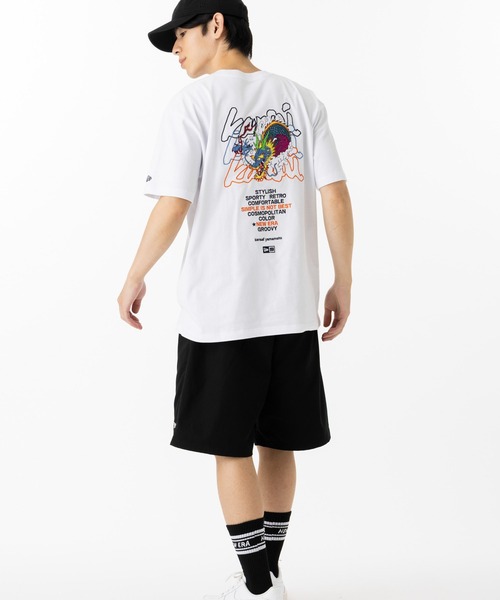 NEW ERA(ニューエラ)の「ニューエラ 半袖Tシャツ 山本寛斎コラボ(Tシャツ/カットソー・メンズ・ブラック/ホワイト・XXL/XL/L/M/S)」の10枚目の写真