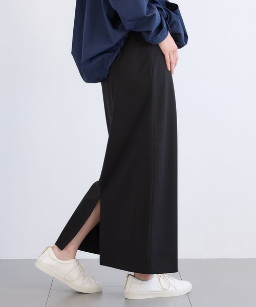 BARNYARDSTORM（バンヤードストーム）の「BARNYARDSTORM / Ｉラインカットスカート（スカート・レディース・ブラウン/グリーン/ブラック・S/M）」の2枚目の写真