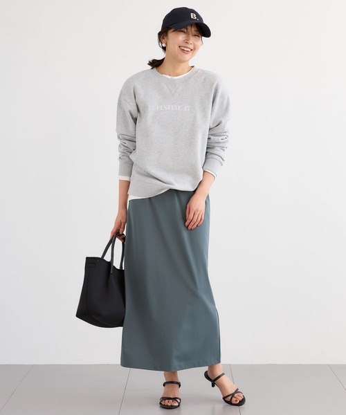 BARNYARDSTORM（バンヤードストーム）の「BARNYARDSTORM / Ｉラインカットスカート（スカート・レディース・ブラウン/グリーン/ブラック・S/M）」の9枚目の写真