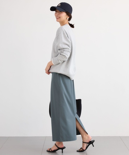 BARNYARDSTORM（バンヤードストーム）の「BARNYARDSTORM / Ｉラインカットスカート（スカート・レディース・ブラウン/グリーン/ブラック・S/M）」の10枚目の写真