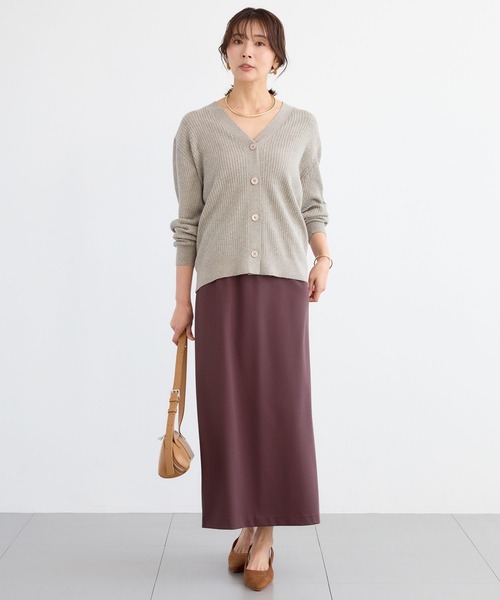 BARNYARDSTORM（バンヤードストーム）の「BARNYARDSTORM / Ｉラインカットスカート（スカート・レディース・ブラウン/グリーン/ブラック・S/M）」の8枚目の写真