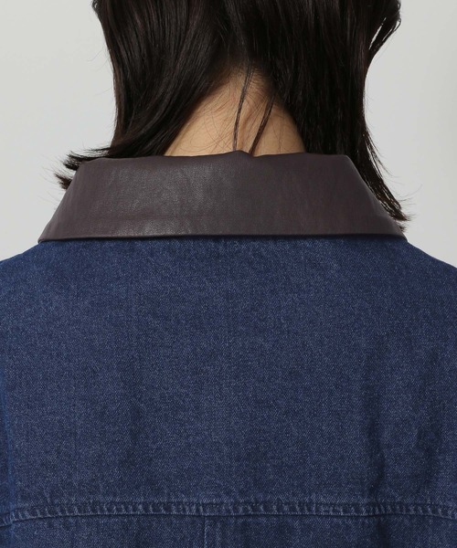 LAKOLE(ラコレ)の「ハンティングジャケット(ブルゾン・レディース・ベージュ/インディゴブルー/アイボリー・FREE)」の13枚目の写真