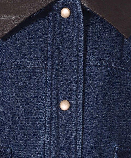 LAKOLE(ラコレ)の「ハンティングジャケット(ブルゾン・レディース・ベージュ/インディゴブルー/アイボリー・FREE)」の19枚目の写真