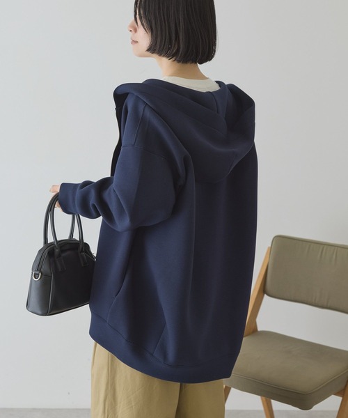 AMERICAN HOLIC（アメリカンホリック）の「ポンチZIPパーカー（パーカー・レディース・グレー系その他/アイボリー/ダークネイビー・L/M）」の18枚目の写真