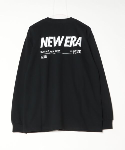 NEW ERA(ニューエラ)の「ニューエラ LS PF Tee(Tシャツ/カットソー・メンズ・ブラック・M/L/LL)」の2枚目の写真
