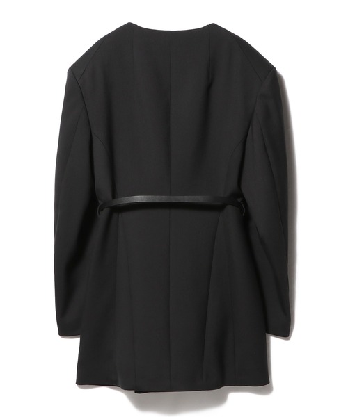 ESTNATION（エストネーション）の「ESSENCEOFLUXURY / イレギュラージャケット（ノーカラージャケット・レディース・ブラック・38/36）」の2枚目の写真