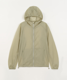 TOFFEE（トフィー）の「リップストップシアウィンドブレーカージャケット (セージグリーン)（ナイロンジャケット）」