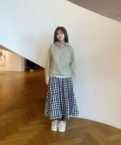 TOFFEE(トフィー)の「リップストップシアウィンドブレーカージャケット (セージグリーン)(ナイロンジャケット・メンズ・その他・SMALL/MEDIUM/LARGE/X-LARGE)」の7枚目の写真