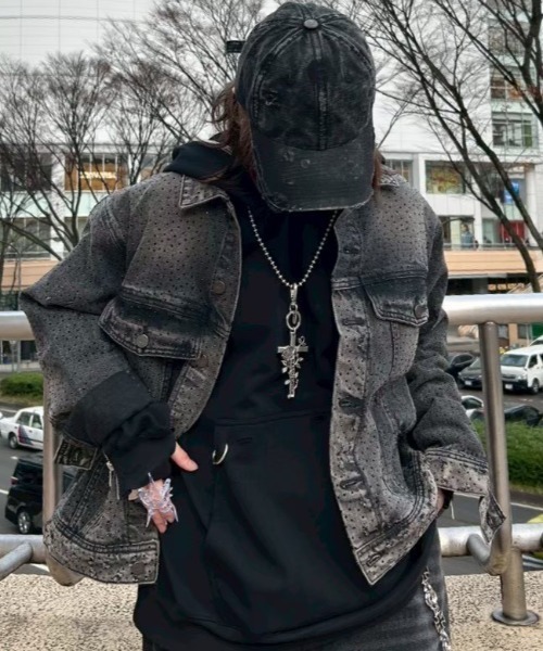 ROSEN KREUZ(ローゼンクロイツ)の「【Rosen Kreuz】ETERNAL ROSE CROSS NECKLACE/KEY RING / 【ローゼンクロイツ】2ウェイローズクロスネックレス&キーリング(ネックレス・メンズ・シルバー・ONE SIZE)」の13枚目の写真