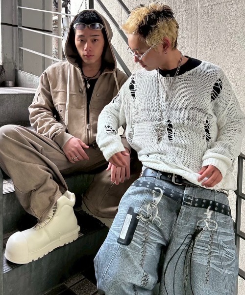 ROSEN KREUZ(ローゼンクロイツ)の「【Rosen Kreuz】ETERNAL ROSE CROSS NECKLACE/KEY RING / 【ローゼンクロイツ】2ウェイローズクロスネックレス&キーリング(ネックレス・メンズ・シルバー・ONE SIZE)」の10枚目の写真