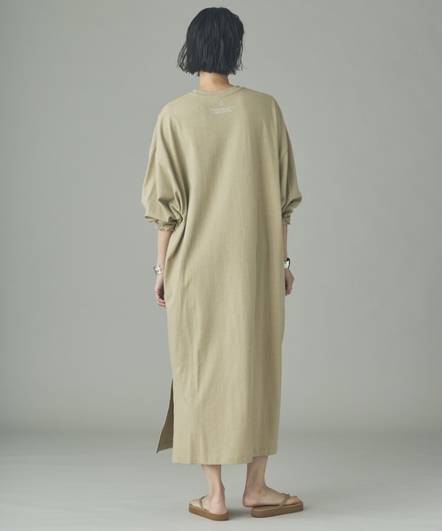 Curensology（カレンソロジー）の「Curensology(カレンソロジー)/＜&RC＞ヴィンテージテンジクワンピース（ワンピース・レディース・チャコールグレー/ベージュ・FREE）」の9枚目の写真