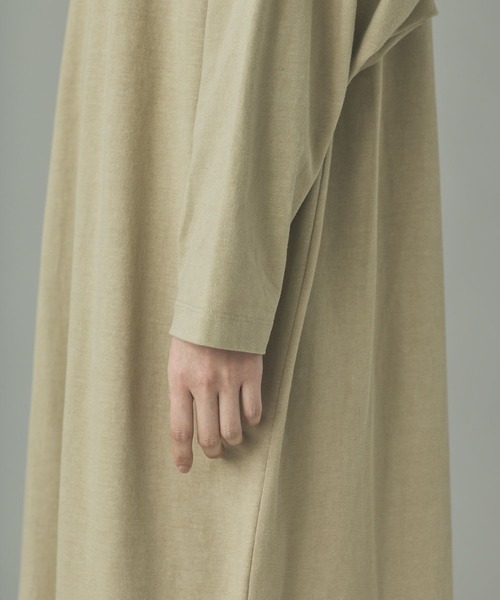 Curensology（カレンソロジー）の「Curensology(カレンソロジー)/＜&RC＞ヴィンテージテンジクワンピース（ワンピース・レディース・チャコールグレー/ベージュ・FREE）」の12枚目の写真