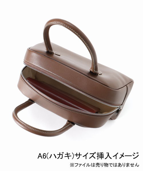 NOTHING WRITTEN（ナッシングリトゥン）の「【NOTHING WRITTEN/ナッシングリトゥン】 CLASSIC MINI GOLF BAG（ハンドバッグ・レディース・ブラウン系その他/ブラック・FREE）」の9枚目の写真