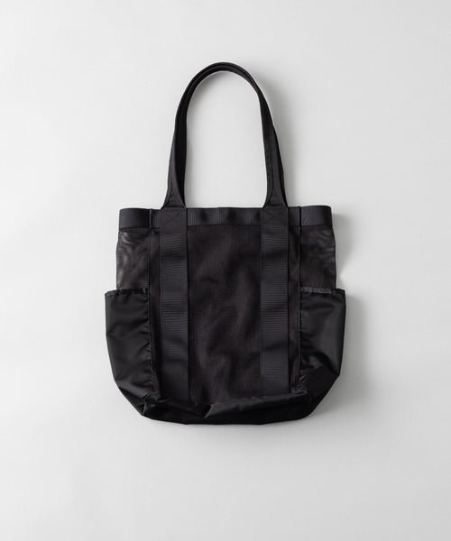 kuros'(クロス)の「【kuros'オリジナル】 コーデュラメッシュコンビトートバッグ 軽量 日本製(ショルダーバッグ・メンズ・ブラック・FREE)」の15枚目の写真