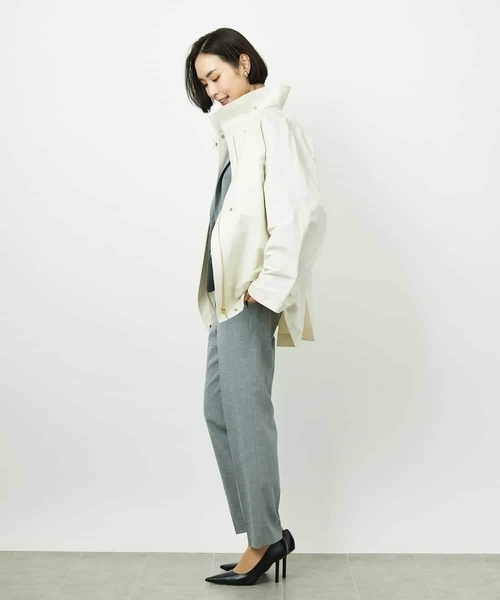 MICHEL KLEIN（ミッシェル・クラン）の「[セットアップ対応]テーラードジャケット（その他アウター・レディース・グレー/ブラック・38）」の20枚目の写真