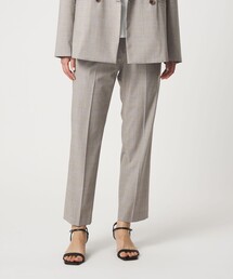 A DAY IN THE LIFE UNITED ARROWS | グレンチェック タックストレートパンツ  ‐セットアップ対応・ウォッシャブル‐ ＜A DAY IN THE LIFE＞(スラックス)