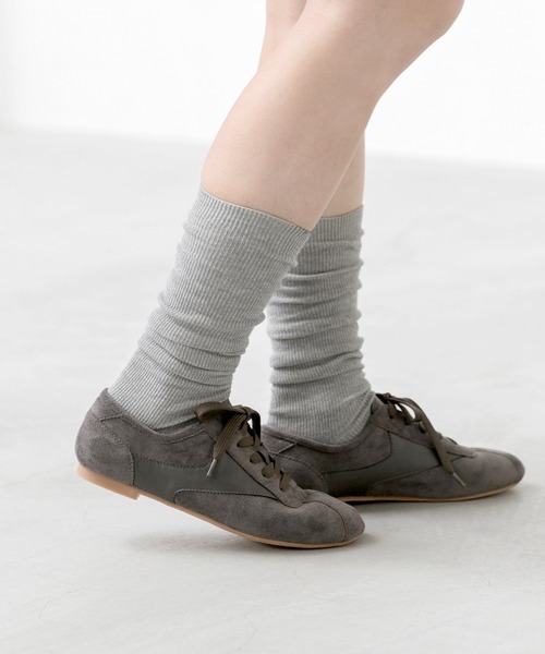 welleg（ウェレッグ）の「ローカット シンプル スニーカー（スニーカー・レディース・ライトグレー/チャコールグレー/ホワイト/イエロー・M/S/SS/3L/LL/L）」の19枚目の写真