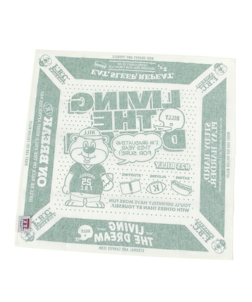 niko and...（ニコアンド）の「【BILLY(ビリー)】バンダナハンカチ（バンダナ/スカーフ・レディース・ブルー・0）」の2枚目の写真