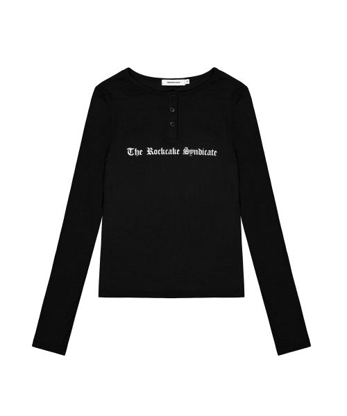 ROCKCAKE(ロックケーキ)の「Syndicate Henly Neck Top - Black(Tシャツ/カットソー・レディース・その他・SMALL)」の2枚目の写真