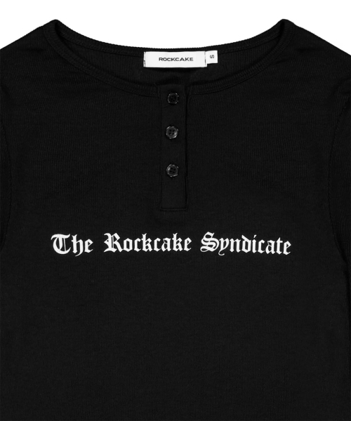 ROCKCAKE(ロックケーキ)の「Syndicate Henly Neck Top - Black(Tシャツ/カットソー・レディース・その他・SMALL)」の4枚目の写真