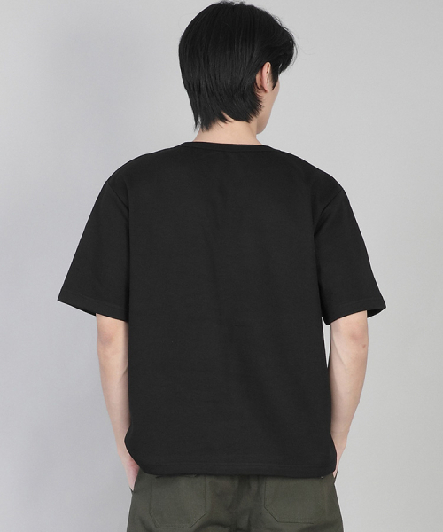 SAINTCREW(セントクルー)の「無地Vネック半袖TシャツVSR-881ブラック(Tシャツ/カットソー・メンズ・その他・MEDIUM/LARGE/XXX-LARGE/XX-LARGE/XXXX-LARGE/X-LARGE/SMALL)」の3枚目の写真