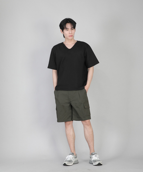 SAINTCREW(セントクルー)の「無地Vネック半袖TシャツVSR-881ブラック(Tシャツ/カットソー・メンズ・その他・MEDIUM/LARGE/XXX-LARGE/XX-LARGE/XXXX-LARGE/X-LARGE/SMALL)」の10枚目の写真