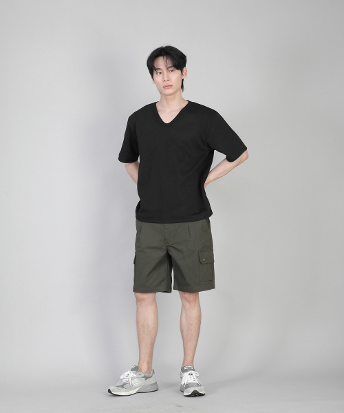 SAINTCREW(セントクルー)の「無地Vネック半袖TシャツVSR-881ブラック(Tシャツ/カットソー・メンズ・その他・MEDIUM/LARGE/XXX-LARGE/XX-LARGE/XXXX-LARGE/X-LARGE/SMALL)」の13枚目の写真