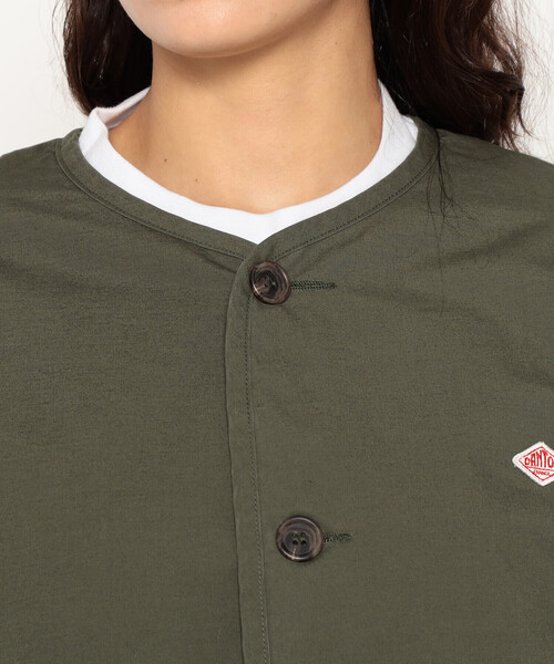 DANTON(ダントン)の「Women's Downproof Collarless Short Jacket(ノーカラージャケット・レディース・オフホワイト・34/38/36)」の18枚目の写真