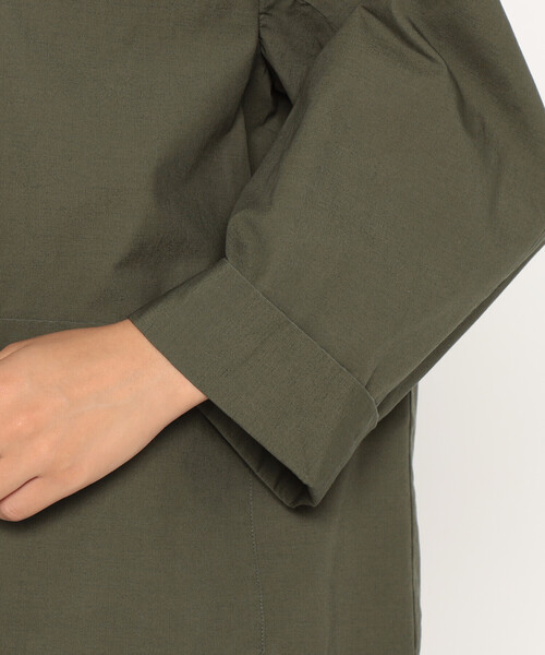 DANTON(ダントン)の「Women's Downproof Collarless Short Jacket(ノーカラージャケット・レディース・オフホワイト・34/38/36)」の21枚目の写真