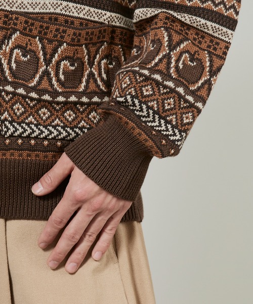 superNova.（スーパーノヴァ）の「superNova. Apple&Snow cardigan / SN14W-010B（カーディガン/ボレロ・メンズ・ブラウン・S）」の16枚目の写真