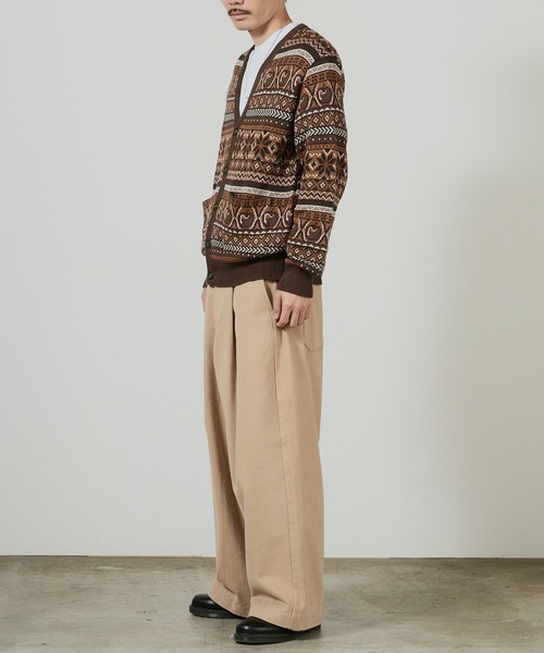 superNova.（スーパーノヴァ）の「superNova. Apple&Snow cardigan / SN14W-010B（カーディガン/ボレロ・メンズ・ブラウン・S）」の9枚目の写真