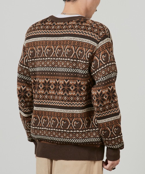 superNova.（スーパーノヴァ）の「superNova. Apple&Snow cardigan / SN14W-010B（カーディガン/ボレロ・メンズ・ブラウン・S）」の4枚目の写真