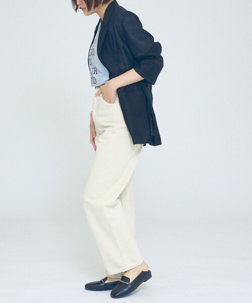 Au BANNISTER(オゥバニスター)の「【販売店舗限定】バブーシュビットモカスクエアトゥローファー(ローファー・レディース・グレイッシュベージュ/ネイビー/ブラック・38/37/36/35/40/39)」の22枚目の写真