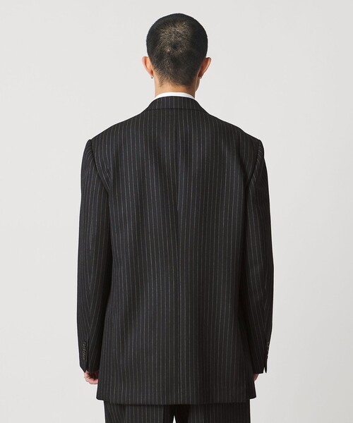 UNITED ARROWS & SONS（ユナイテッドアローズアンドサンズ）の「＜UNITED ARROWS & SONS by MASATAKA HATTORI＞BIG D6B JACKET/テーラードジャケット（テーラードジャケット・メンズ・ブラック/ダークオレンジ・48/44/46）」の6枚目の写真