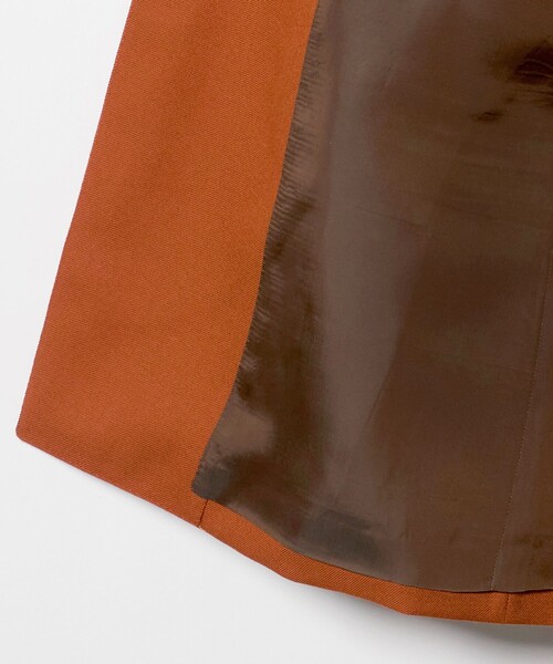 UNITED ARROWS & SONS（ユナイテッドアローズアンドサンズ）の「＜UNITED ARROWS & SONS by MASATAKA HATTORI＞BIG D6B JACKET/テーラードジャケット（テーラードジャケット・メンズ・ブラック/ダークオレンジ・48/44/46）」の21枚目の写真