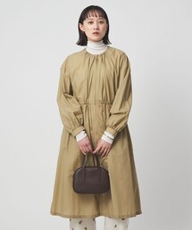 green label relaxing | ギャザー ドロスト コート 撥水(その他アウター)