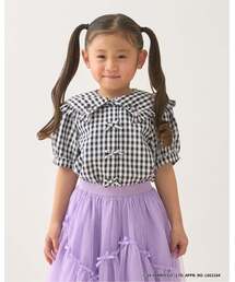 Lycee mine | 【サンリオキャラクターズ】ハローキティ/クロミ アソート刺しゅうブラウス(シャツ/ブラウス)